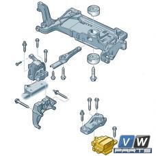 Опора двигателя левая Volkswagen Tiguan - замена