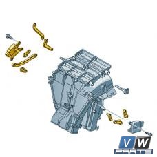Сервопривод температурной заслонки слева с климат-контролем Volkswagen Tiguan - замена