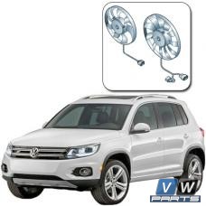 Вентиляторы (основной и дополнительный) на автомобиле Volkswagen Tiguan I (2008-2016) - замена
