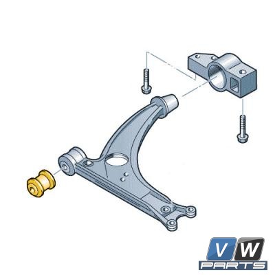 Сайлентблок переднего рычага передний Volkswagen Tiguan I - замена, vw-parts.ru
